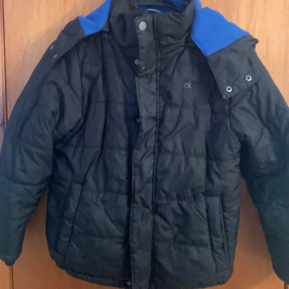 Boys size 8 CK winter coat